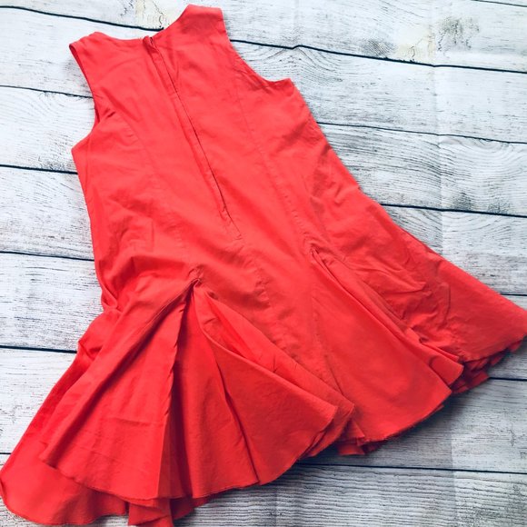 Flapadoodles Dress Girls sz6 orange floral - Picture 3 of 7